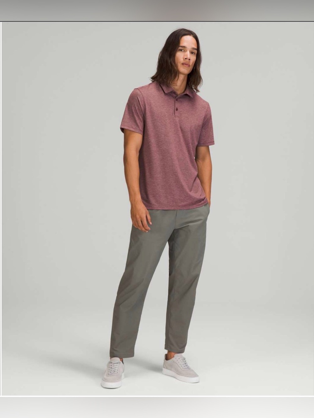 Lululemon Evolution Short Sleeve Polo Shirt Size unknown